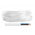 Elektros kabelis YDYp/OMYp 2x1.5mm² baltas (white)